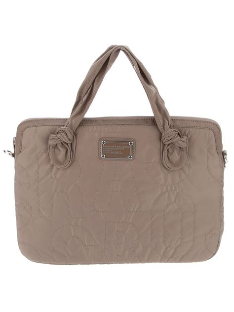 Marc By Marc Jacobs Designer Stitched Laptop Bag in Gray (grey) | Lyst