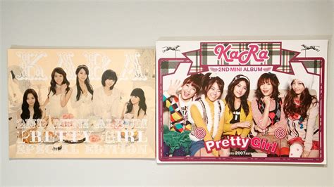 Unboxing Kara 2nd Mini Album Pretty Girl Normal Special Edition