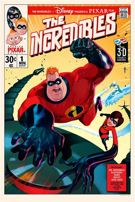 The Incredibles Poster Mondo