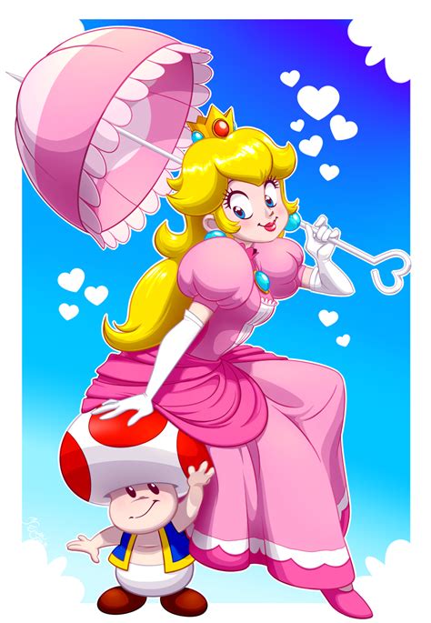 Peachy Toadstool By Earthgwee On Deviantart Super Princess Peach Super Mario Art Mario Art