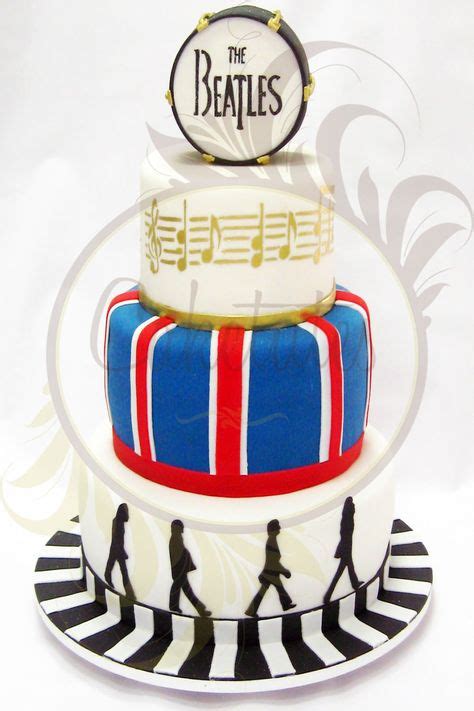 58 Beatles Cakes Ideas Beatles Cake Beatles Party Cake