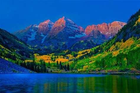 Aspen Area Fall Landscapes From The Rocky Mountains Of Colorado