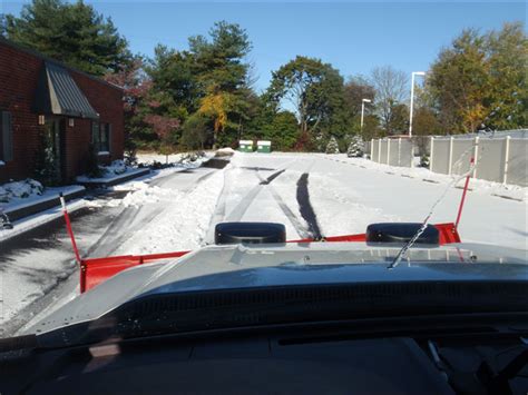 Commercial Snow Plowing Removal Bucks County Evergreen Lmi