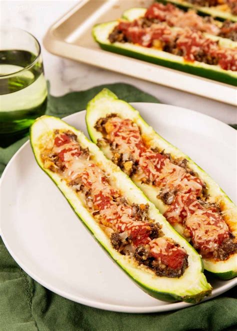 The Most Satisfying Vegetarian Stuffed Zucchini Easy Recipes To Make At Home