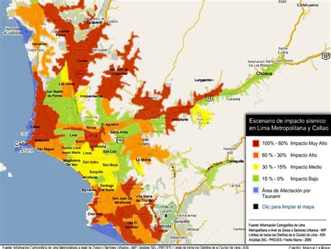 La Hora Del Sapo Rpp PerÚ Mapa De Zonas De Riesgo Y Rutas De