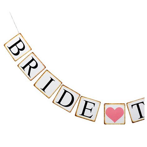 Bride To Be Bunting Banner Garland Wedding Hens Night Bridal Party