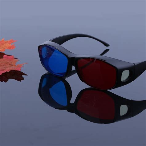 Universal Type 3d Glasses Red Blue Cyan 3d Glasses Anaglyph 3d Plastic Glasses In 3d Glasses