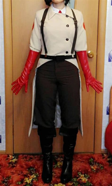 Team Fortress 2 Inspired Medic Cosplay Female Male Costume Etsy