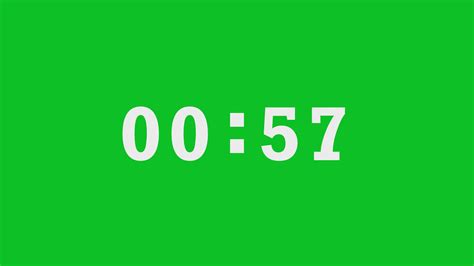 1 Minute Timer One Minute Timer Countdown 60 Seconds Countdown Timer