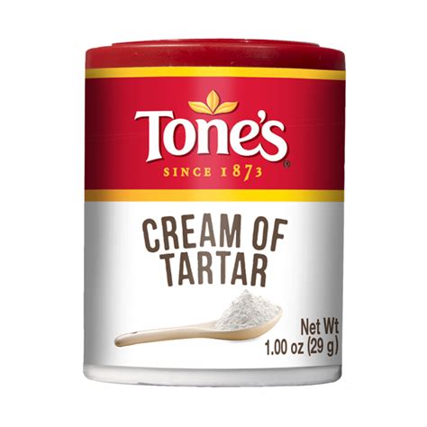 Cream of tartar is one of those magic items that no one really talks about because they're too busy reminding everyone how great baking soda and white 6. Products - Tone's®