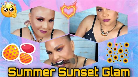 How To Create A Red And Yellow Summer Look Banging Summer Glam Youtube