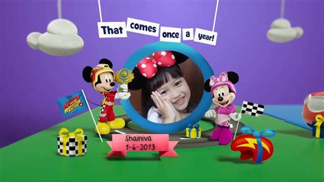 Birthday Book Disney Junior Malaysia