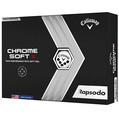 Callaway 2022 Chrome Soft X Rpt Golf Balls — The House Of Golf