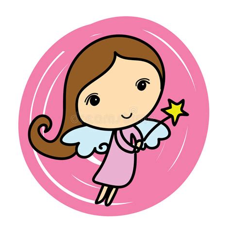 Cute Angel Cartoon I Stock Vector Illustration Of Angel