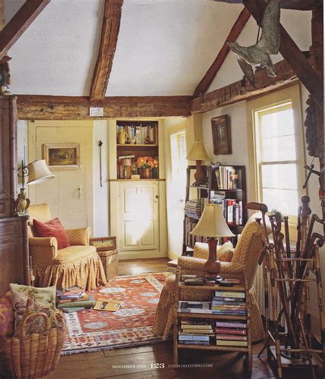 Cozy Country Cottage Living Rooms