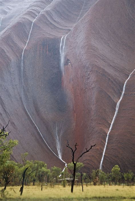 Uluru Waterfalls Wonders Of The World Beautiful Places Places To Travel