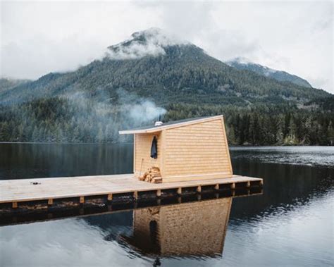 Denizen Works Tiny Mobile Sauna Tows Onto The Frozen Scandinavian