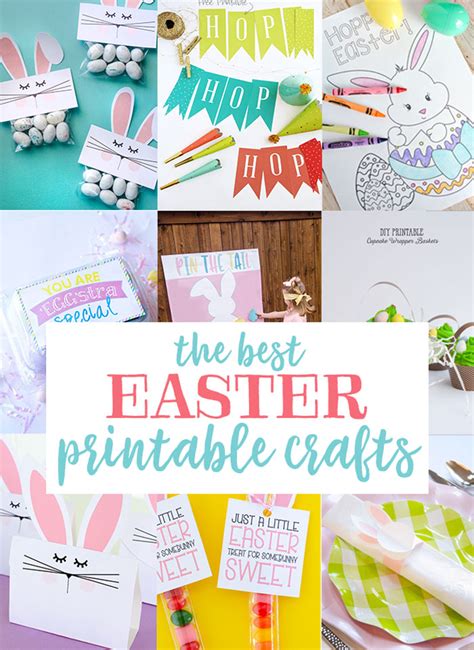 10 Best Easter Printable Crafts By Lindi Haws Of Love The Day