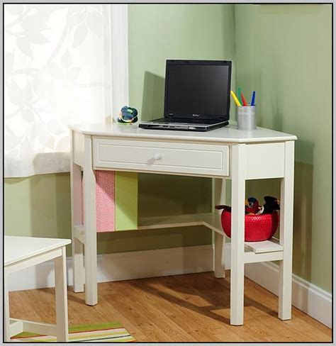 White Corner Desks For Small Spaces Desk Home Design