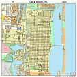 Lake Worth Florida Street Map 1239075