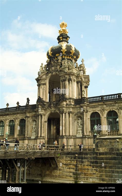 The Zwinger A Palace In Dresden Eastern Germany Built In Baroque