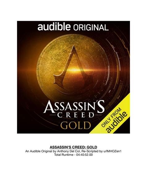 Assassins Script Assassin S Creed Script To Be Rewritten By Exodus