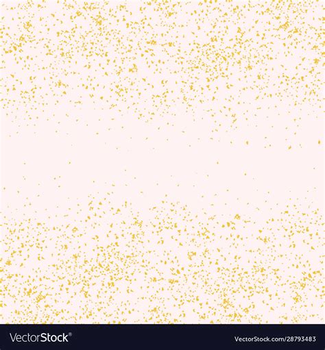 Gold Glitter Dot And Pastel Pink Empty Background Vector Image