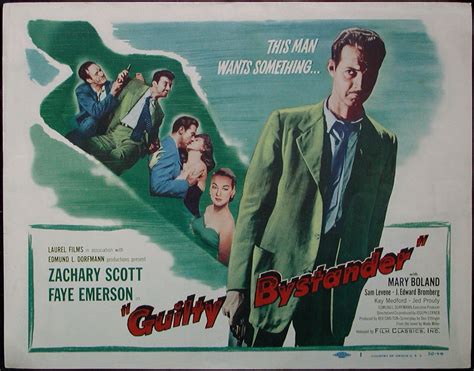 guilty bystander 1950 directed by joseph lerner zachary scott classic films posters bystander
