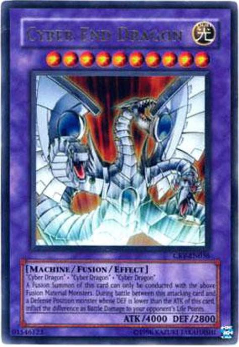 Yugioh Cybernetic Revolution Single Card Ultra Rare Cyber End Dragon