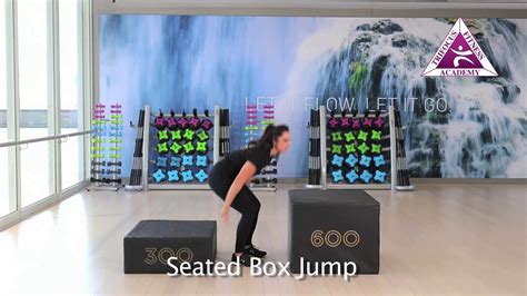 Seated Box Jump Youtube