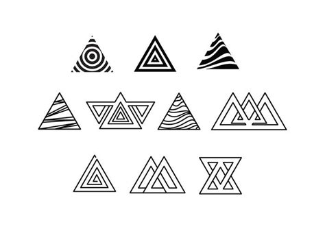 Black Triangle Vector At Getdrawings Free Download