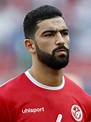 Yassine Meriah of Tunisia during the 2018 FIFA World Cup Russia group G ...