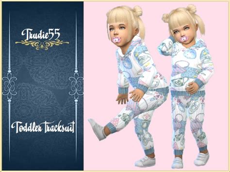 Toddler Tracksuit Set At Trudie55 Sims 4 Updates