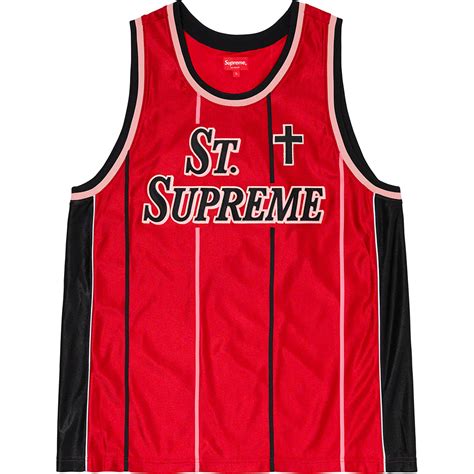 St Basketball Jersey Spring Summer 2020 Supreme