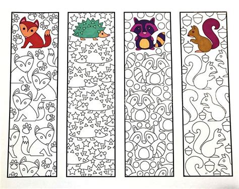 Basics of the zentangle method. Cute Jungle Animal Bookmarks PDF Zentangle Coloring Page | Etsy | Coloring bookmarks, Animal ...