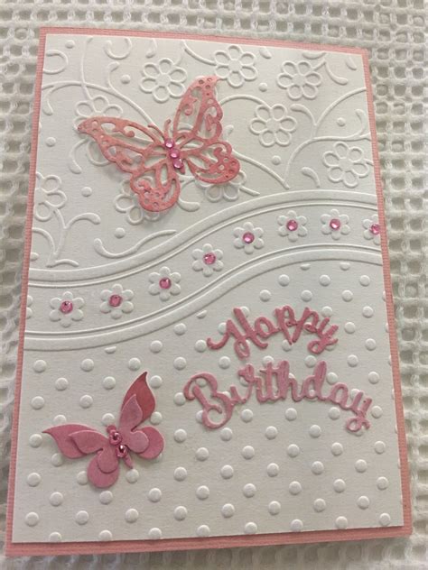 Female Pretty Handmade Birthday Cards Luna Plutoniana