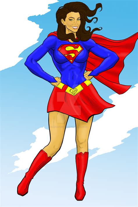 Hispanic Supergirl By Mightyfooda On Deviantart
