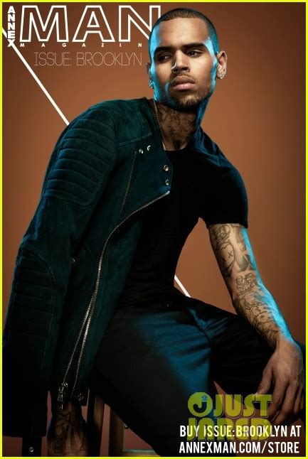 Chris Brown Covers Annex Man Fall 2013 Photo 2934046 Chris Brown Magazine Photos Just