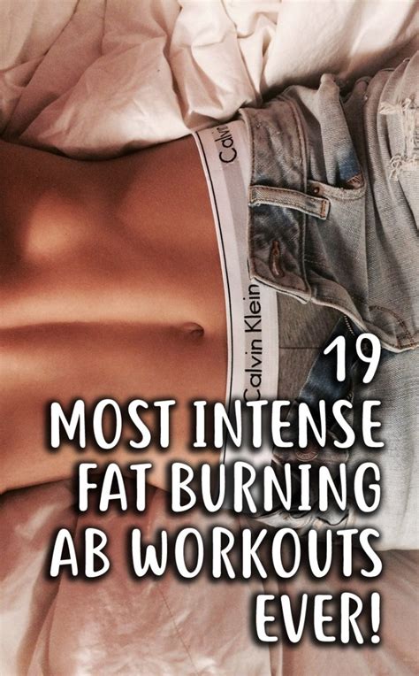 19 Most Intense Fat Burning Ab Workouts That You Will Ever See