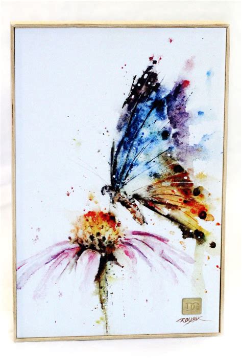 Mtn Home Collection Butterfly Painting Watercolor Art Butterfly