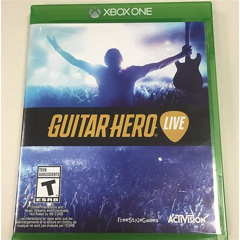 Xbox One Guitar Hero Live Game Only Refurbished