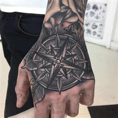 Top 96 About Compass Hand Tattoo Super Cool Indaotaonec