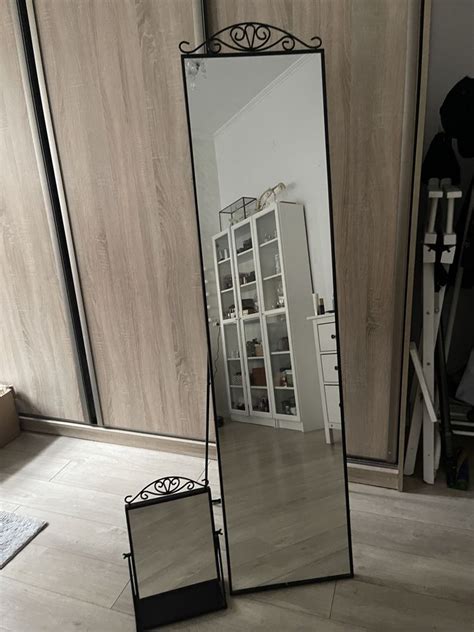 karmsund lustro stojące czarny 40x167 cm ełk olx pl