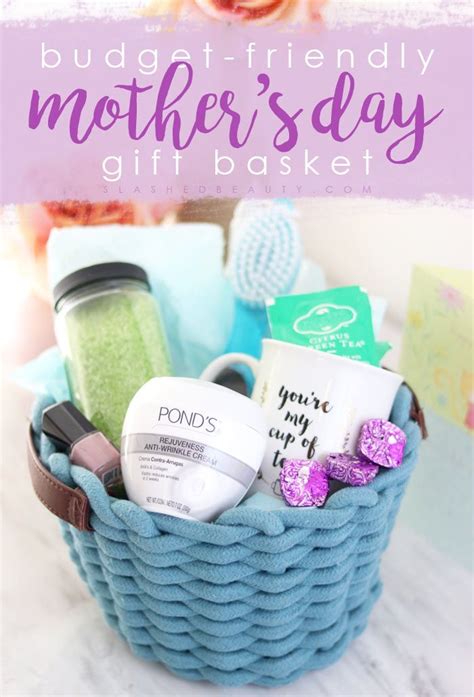 Make this mother's day special with a unique gourmet food, wine or chocolate mother's day gift basket or gift tower. Budget-Friendly Mother's Day Gift Basket Ideas (With ...