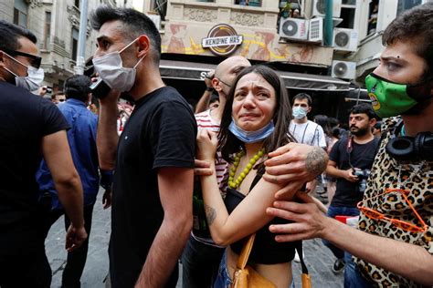 Turkish Police Fire Tear Gas To Disperse Pride March In Istanbul