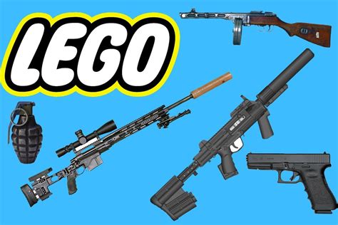 How To Build Some Cool Lego Weapons Youtube