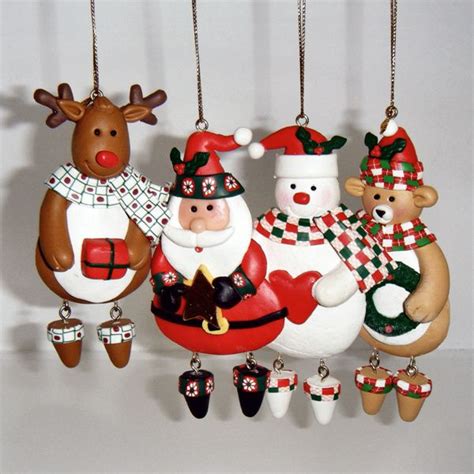 This results in a large and beautiful collection of christmas decorations, baubles, artificial christmas trees and christmas lights, which brings the spirit of christmas to your home and garden. FIGURES - Christmas Tree Ornaments Handmade Xmas ...
