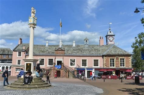 Carlisles Old Town Hall Is Home To The Citys Tourist Information Centre