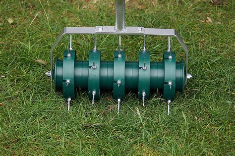 Buy Osaava Manual Rolling Lawn Aerator Inch Garden Yard Rotary Push