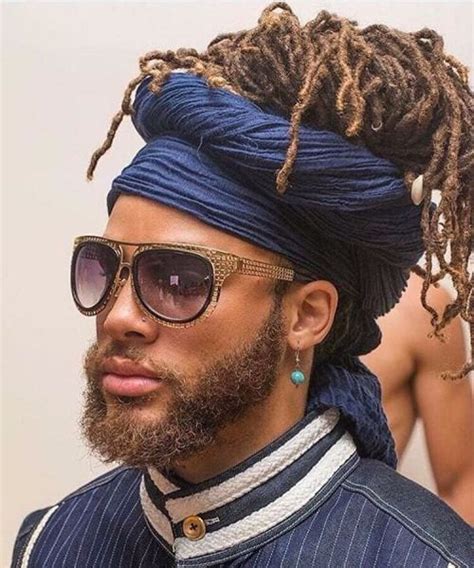 Wrap a men's headscarf with help from an experienced fashion professional in this free video clip. 50 Creative Hairstyles for Black Men with Long Hair | Men ...